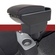 Подлокотник для Geely MK 2006-2015 c USB красная строчка